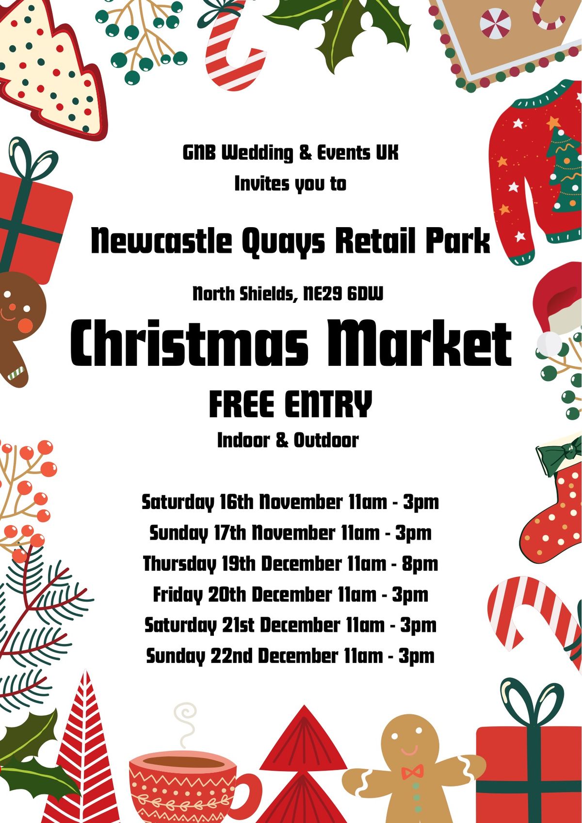 Christmas Market Newcastle Quays