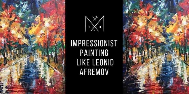 Impressionist Painting like Leonid Afremov