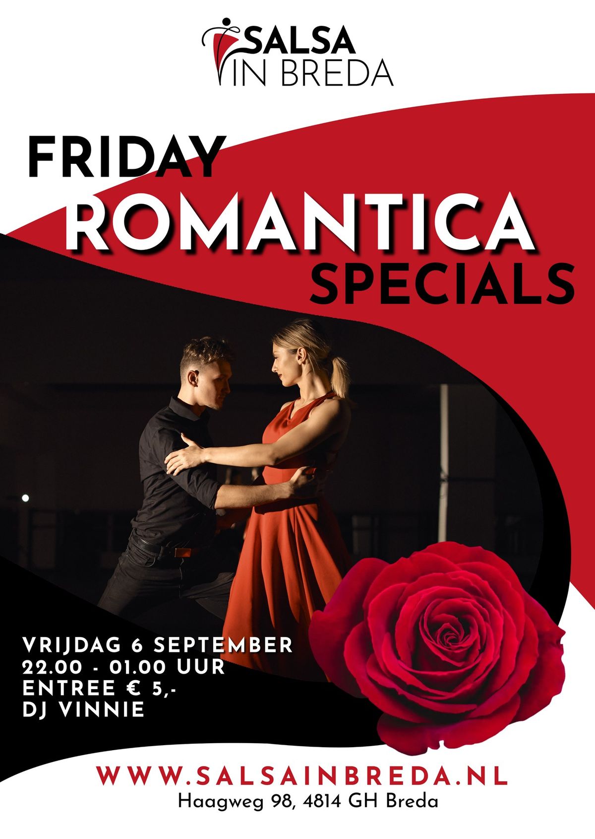 SALSA ROMANTICA Friday Specials Dansschool Salsa in Breda