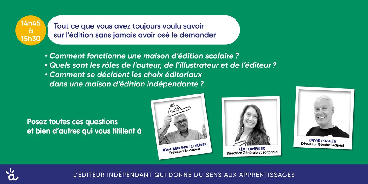 14h45 \u2022 Tout ce que vous avez toujours voulu savoir sur l'\u00e9dition