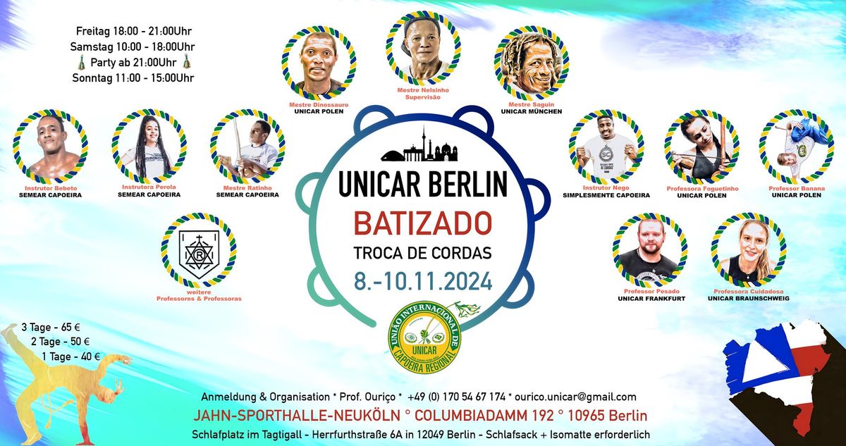 Batizado & Troca de Cordas 2024 - UNICAR BERLIN