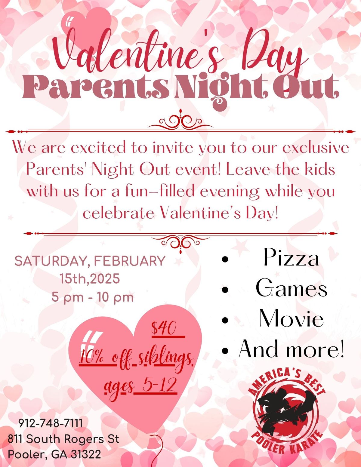 Valentine's Day Parents Night Out