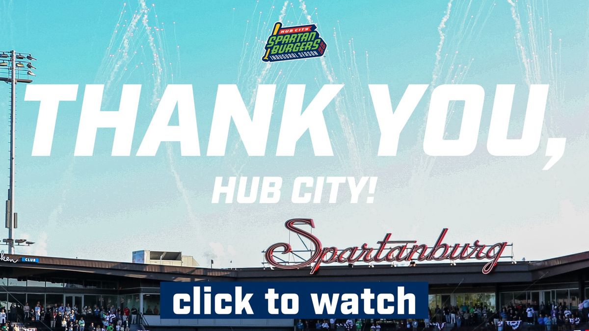 Asheville Tourists at Hub City Spartanburgers