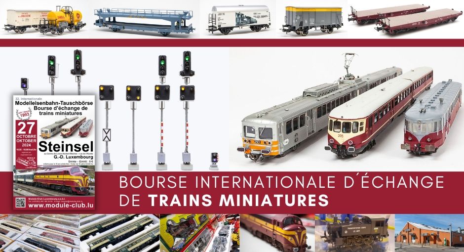 Internationale Modelleisenbahn-Tauschb\u00f6rse \ud83c\uddf1\ud83c\uddfa Bourse internationale d\u00b4\u00e9change de trains miniatures