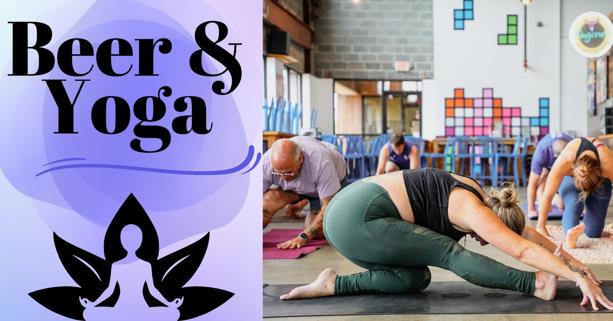 Beer & Yoga\ud83e\uddd8\u200d\u2640\ufe0fwith Jenny Cline!