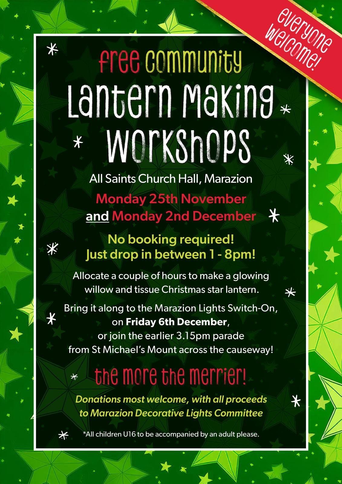 Free Lantern making workshop \u2728