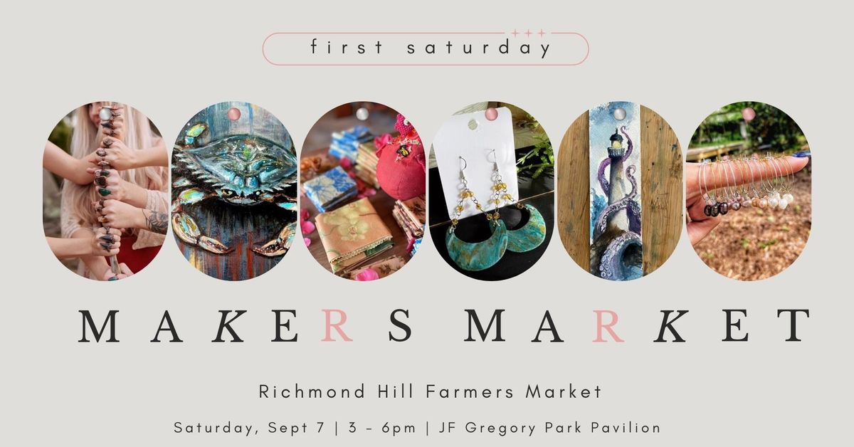 First Saturday Makers Market