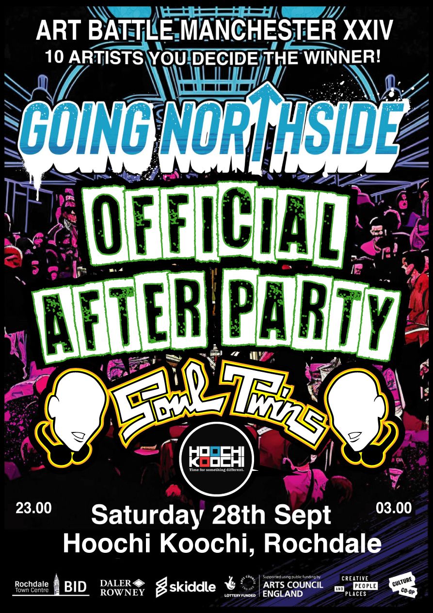 Art Battle Manchester XXIV - Going Northside 'After Party'