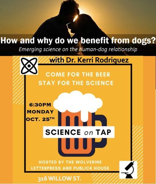 Science on Tap: How and Why Do We Benefit From Dogs