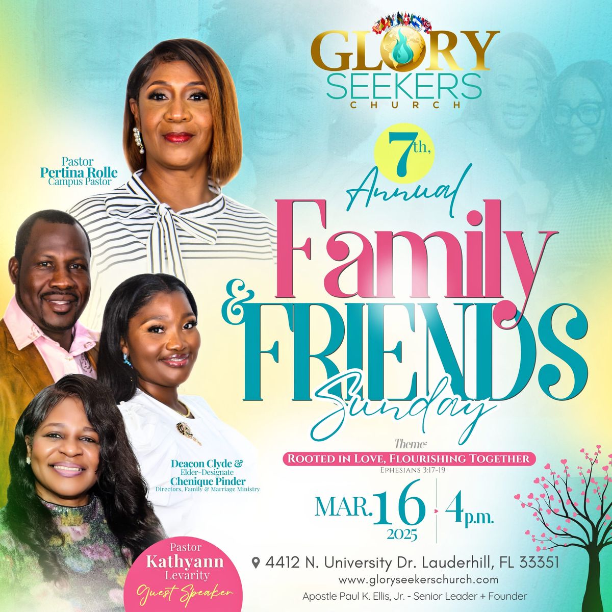 7th Annual Family and Friends Sunday 