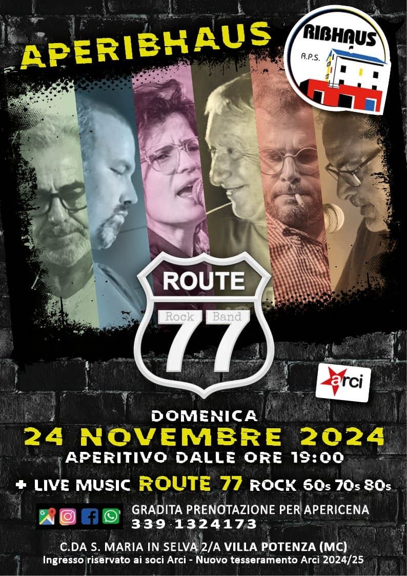 ROUTE 77 LIVE @RIBHAUS