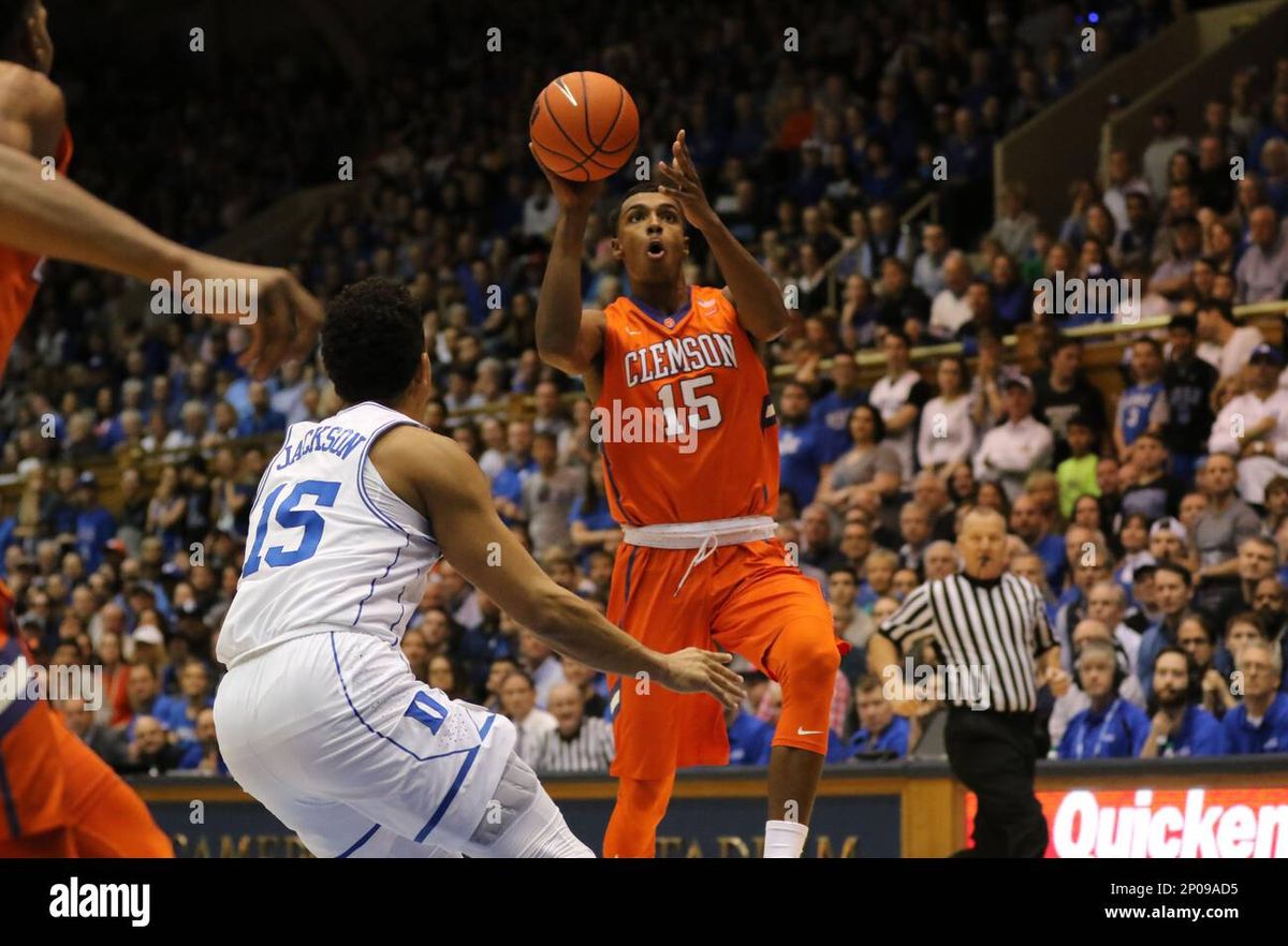 Duke Blue Devils at Clemson Tigers Mens Basketball