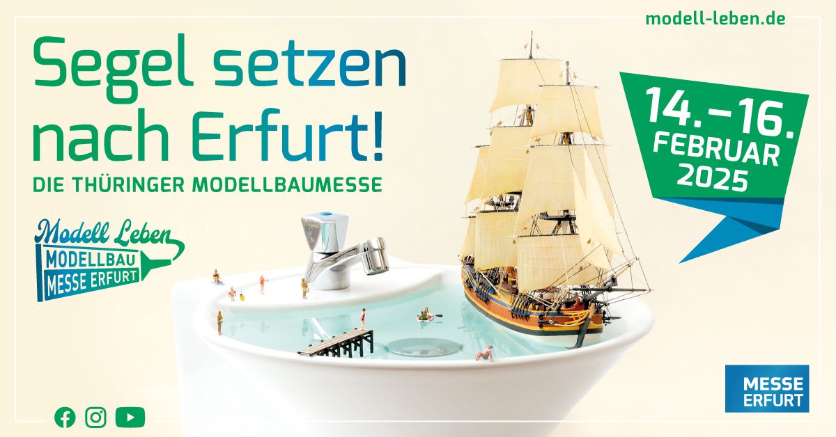 Modell Leben 2025 - Die Th\u00fcringer Modellbau Messe