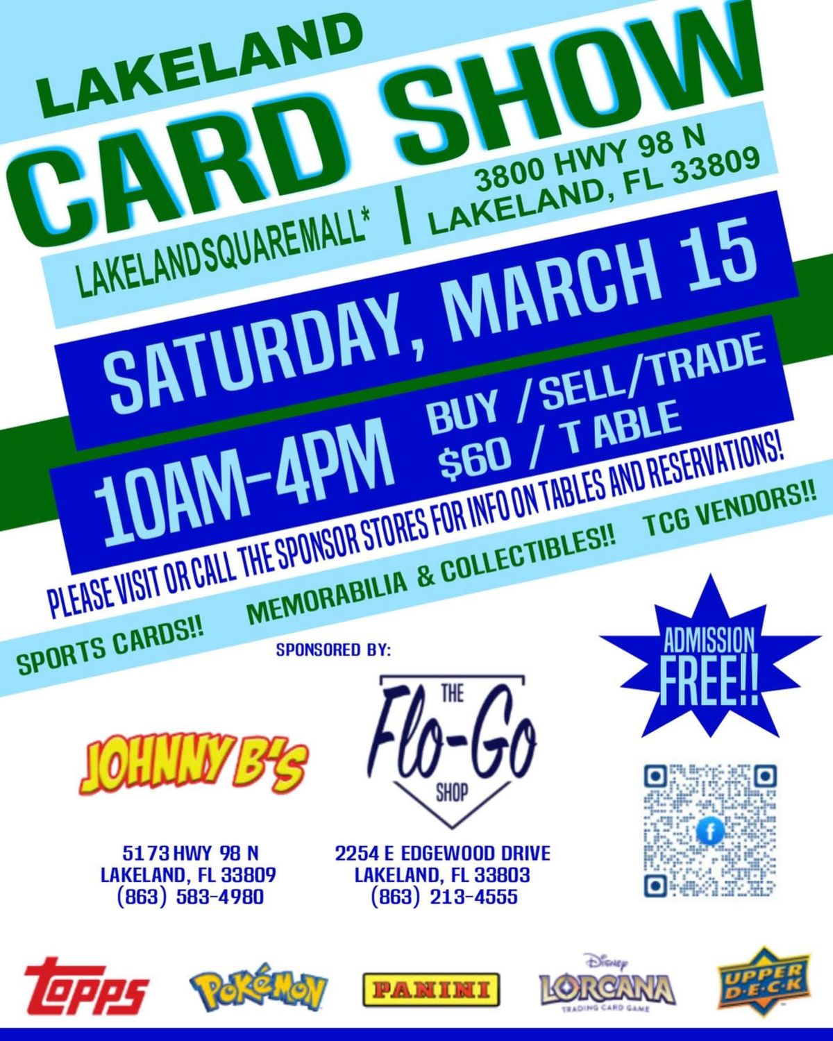 Lakeland Card Show - March 2025