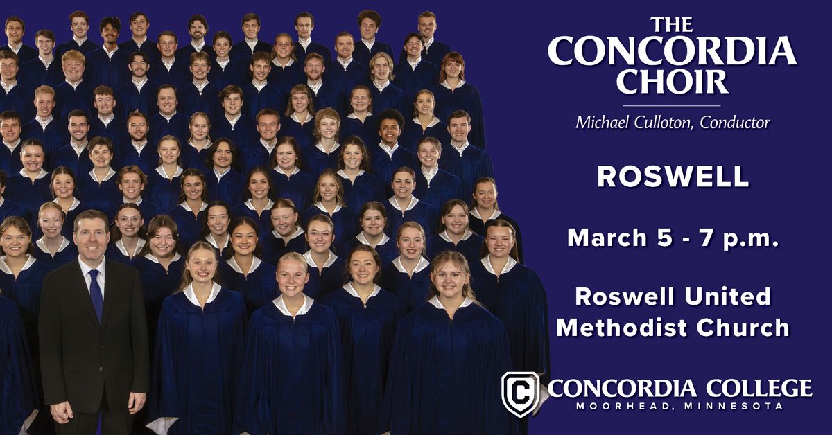 The Concordia Choir on Tour in Roswell