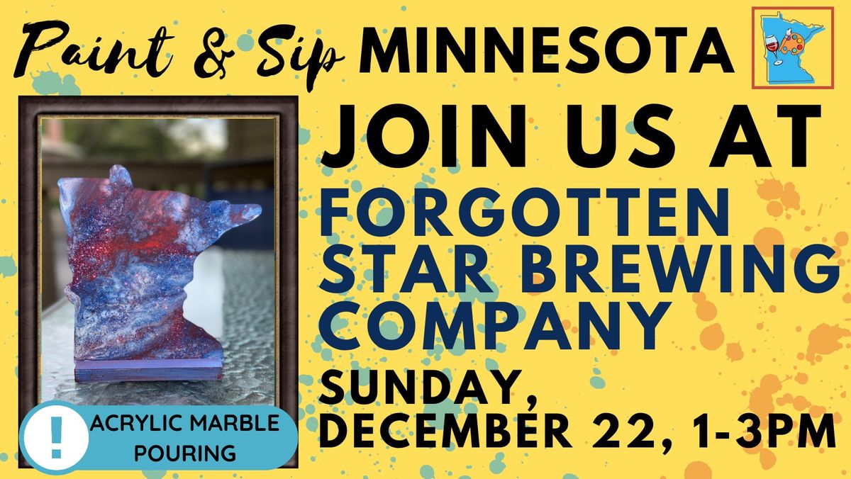 December 22 Paint & Sip at Forgotten Star Brewing 