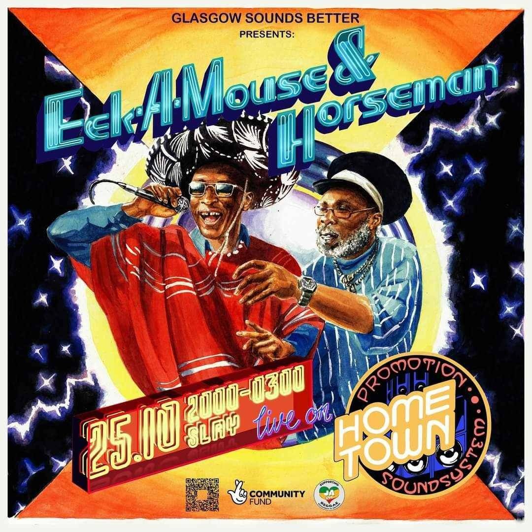 Eek-A-Mouse & Horseman LIVE on Hometown Sound