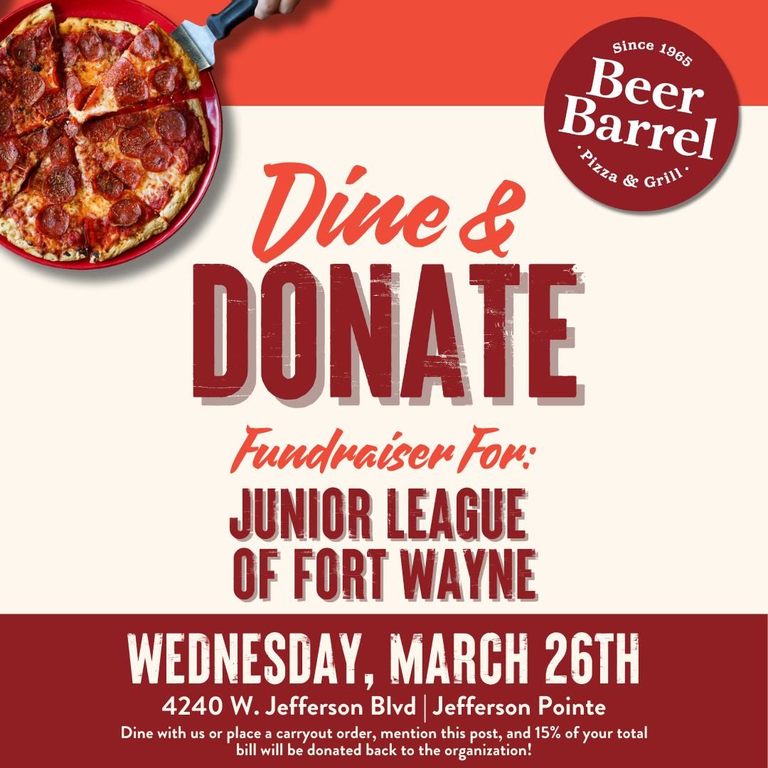 Dine & Donate at Beer Barrel