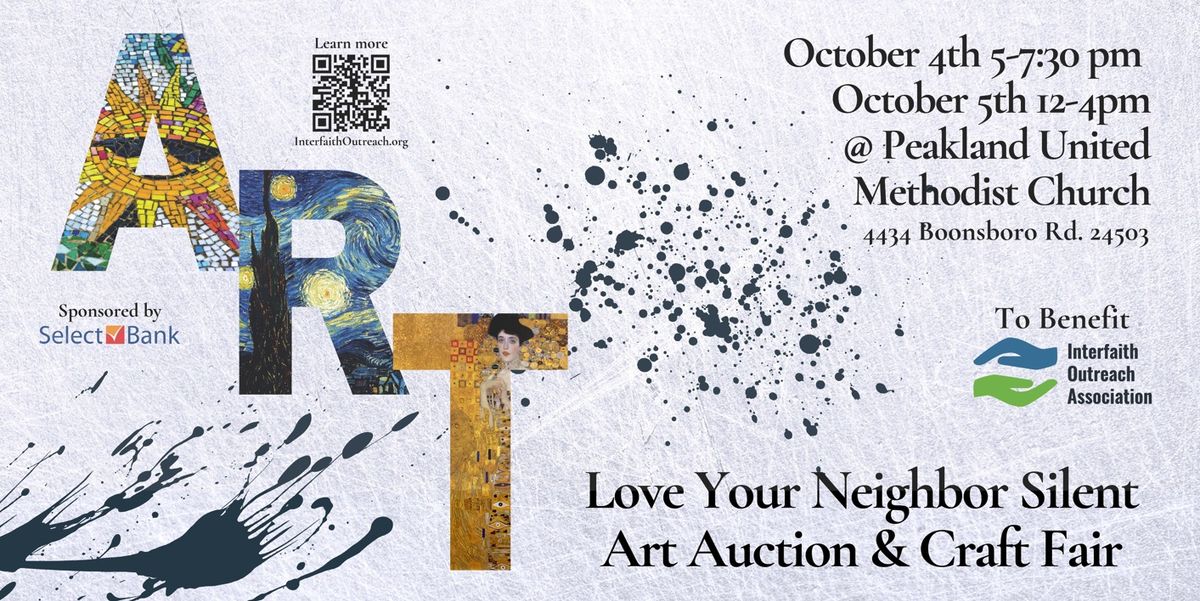 Love Your Neighbor Silent Art Auction & Craft Fair