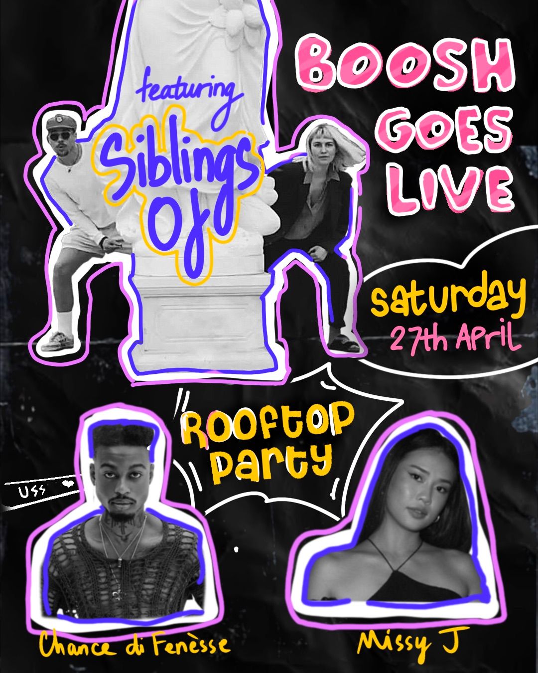 Boosh Goes Live this Saturday\u2019s Rooftop Party 