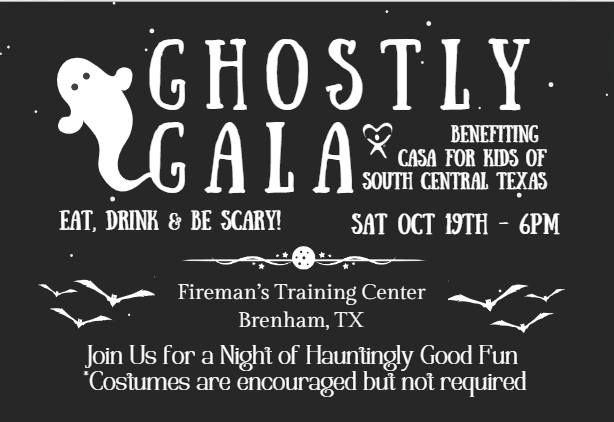 The Ghostly Gala - Tables on sale now!