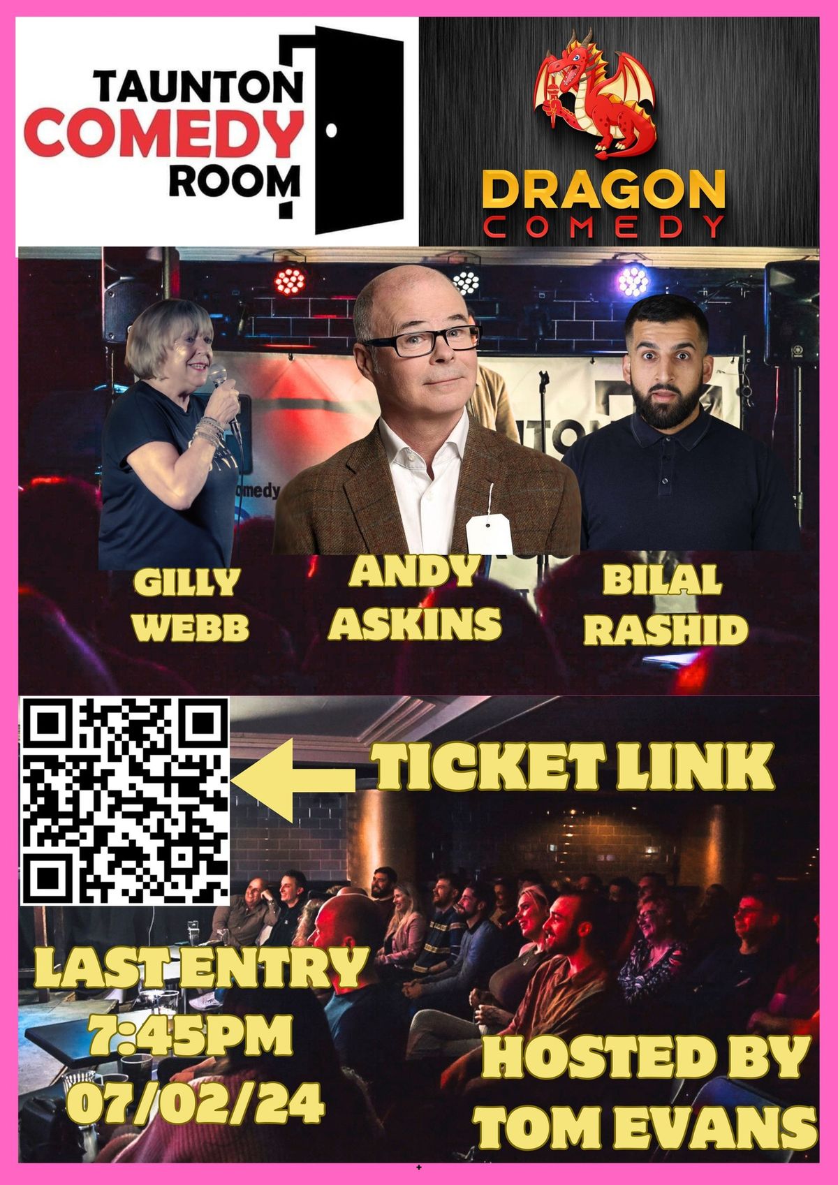 Comedy Night  Andy Askins + Support at 61 Bar  