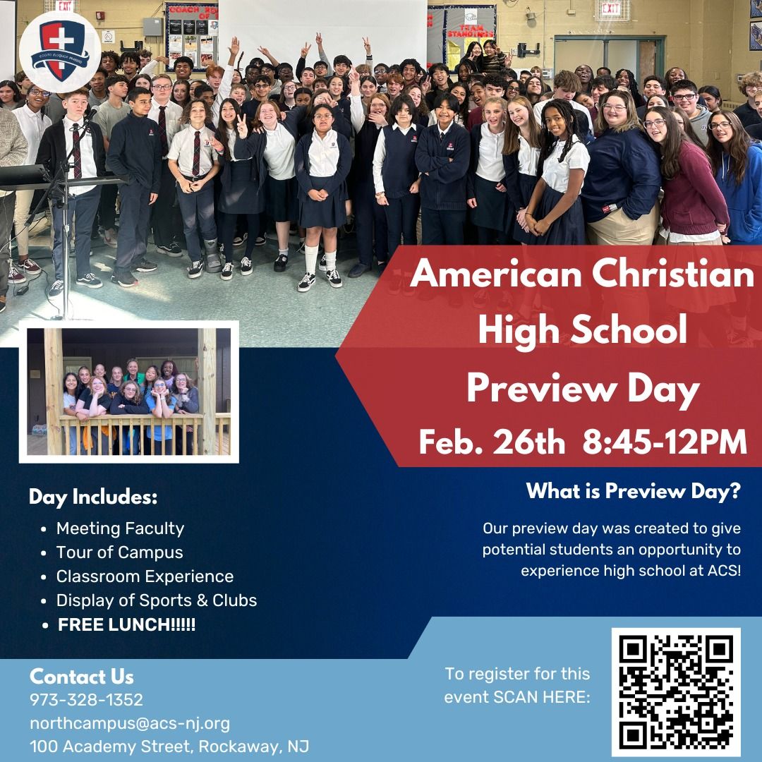 American Christian High School Preview Day