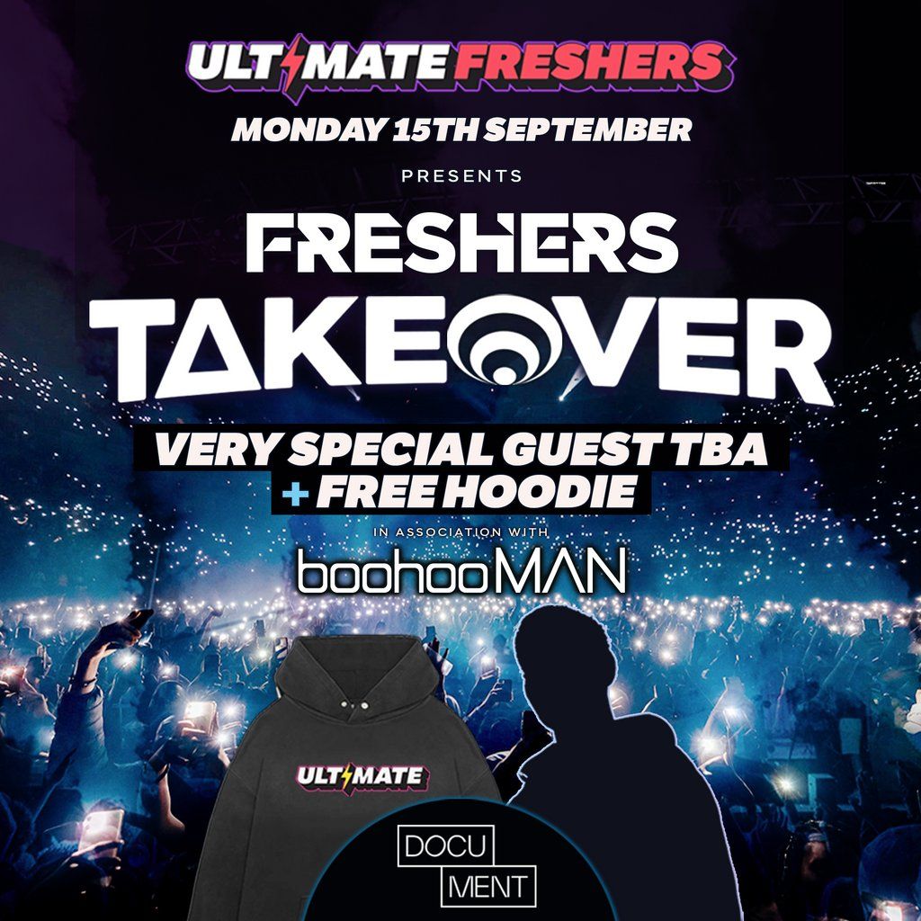 Freshers Takeover | Very Special Artists TBA & Free Hoodie