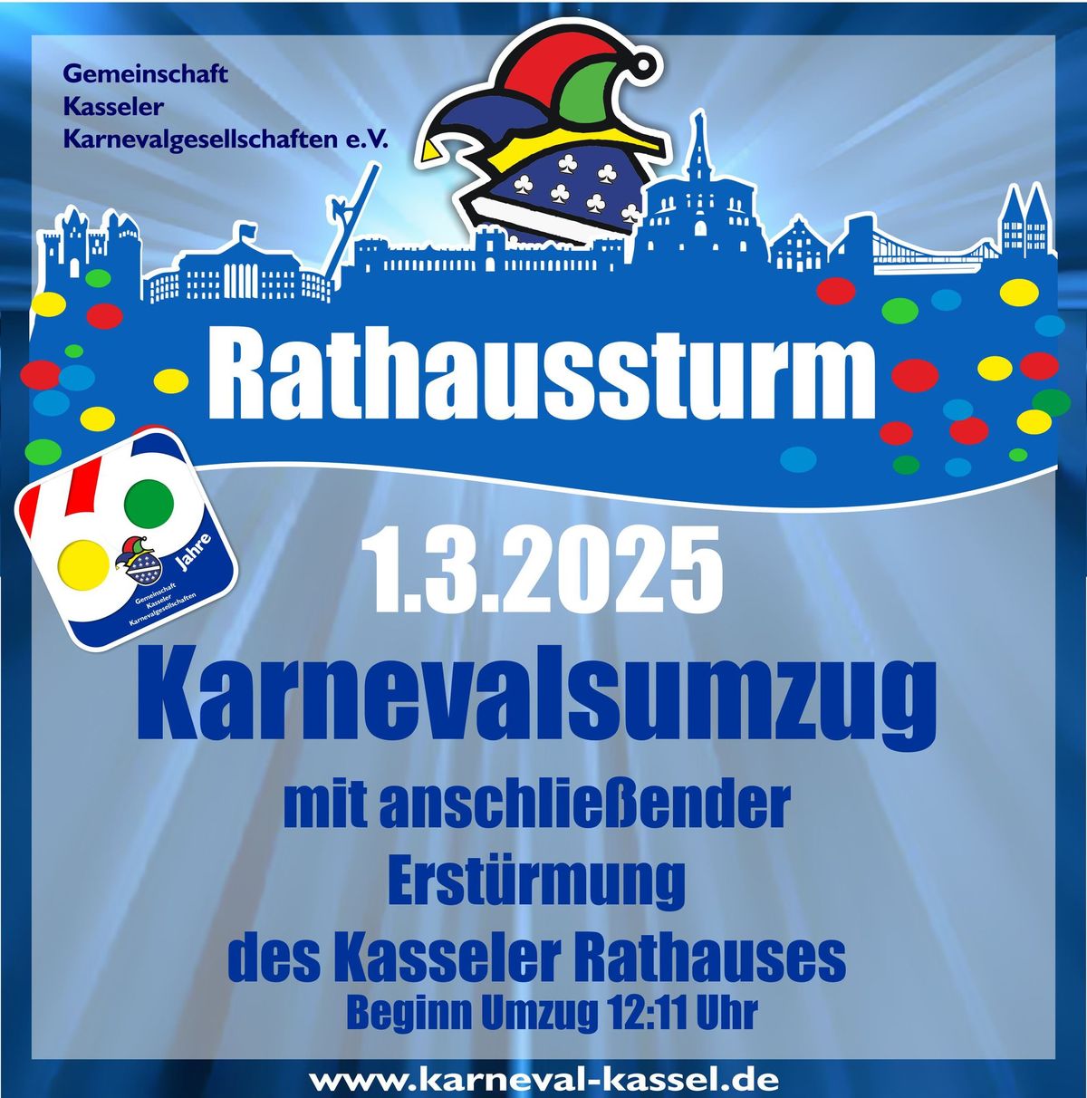 Karnevalumzug & Rathaussturm