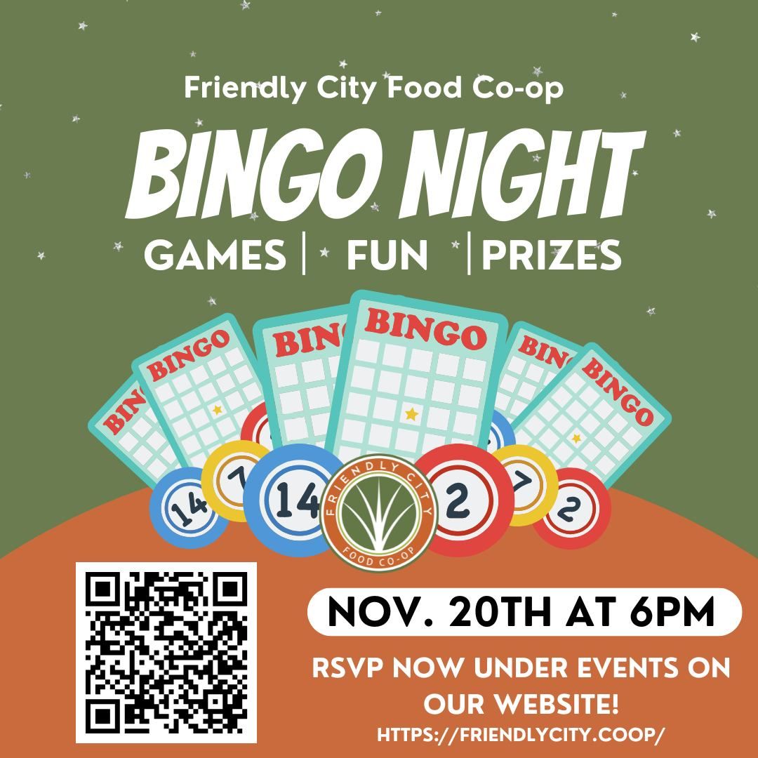 Bingo Night at the Co-op 