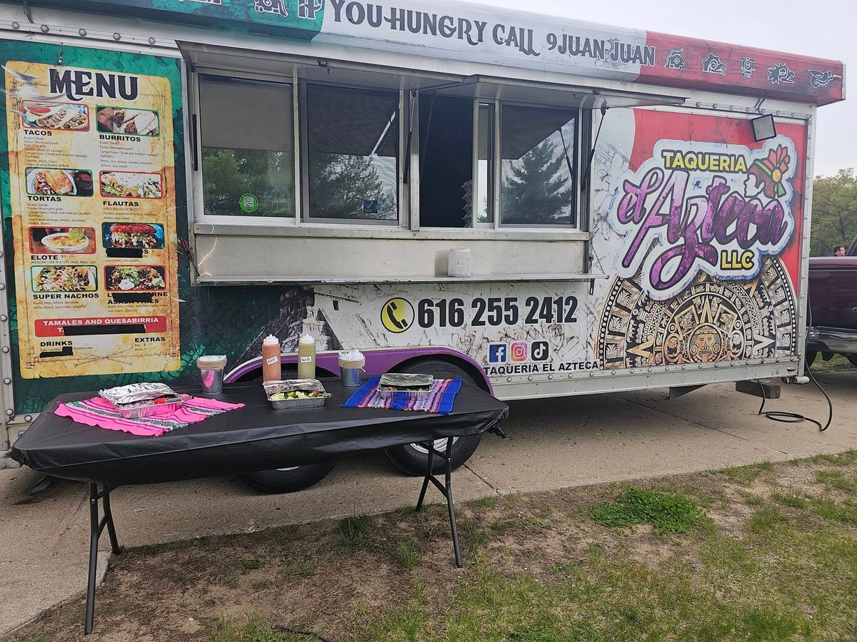 Taqueria El Azteca Food Truck at Woodchip Campground