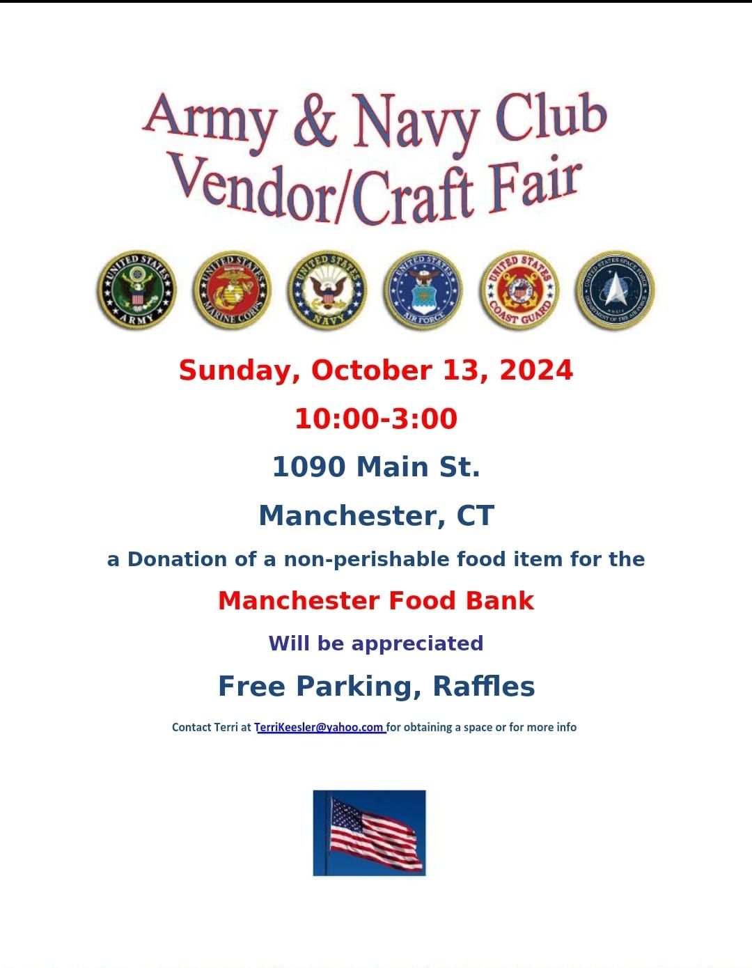 Army & Navy Club Vendor\/Craft Fair