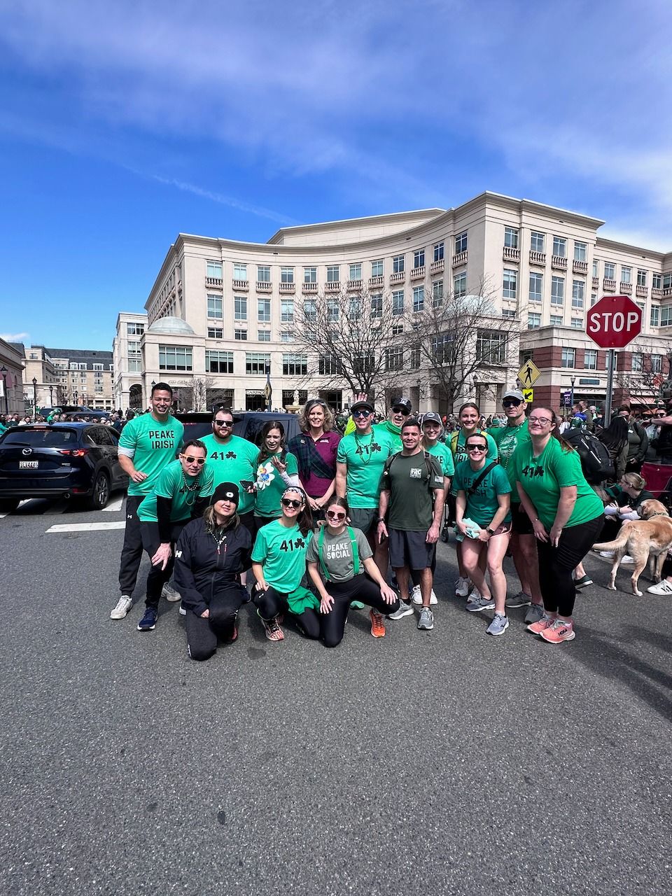 The 2nd Annapolis St. Patrick's Day Parade Fastest Float Dash