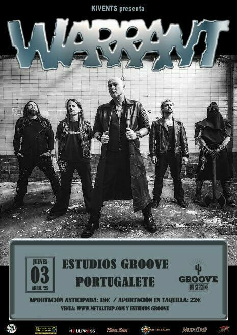 Warrant + TBA en Groove - Portugalete