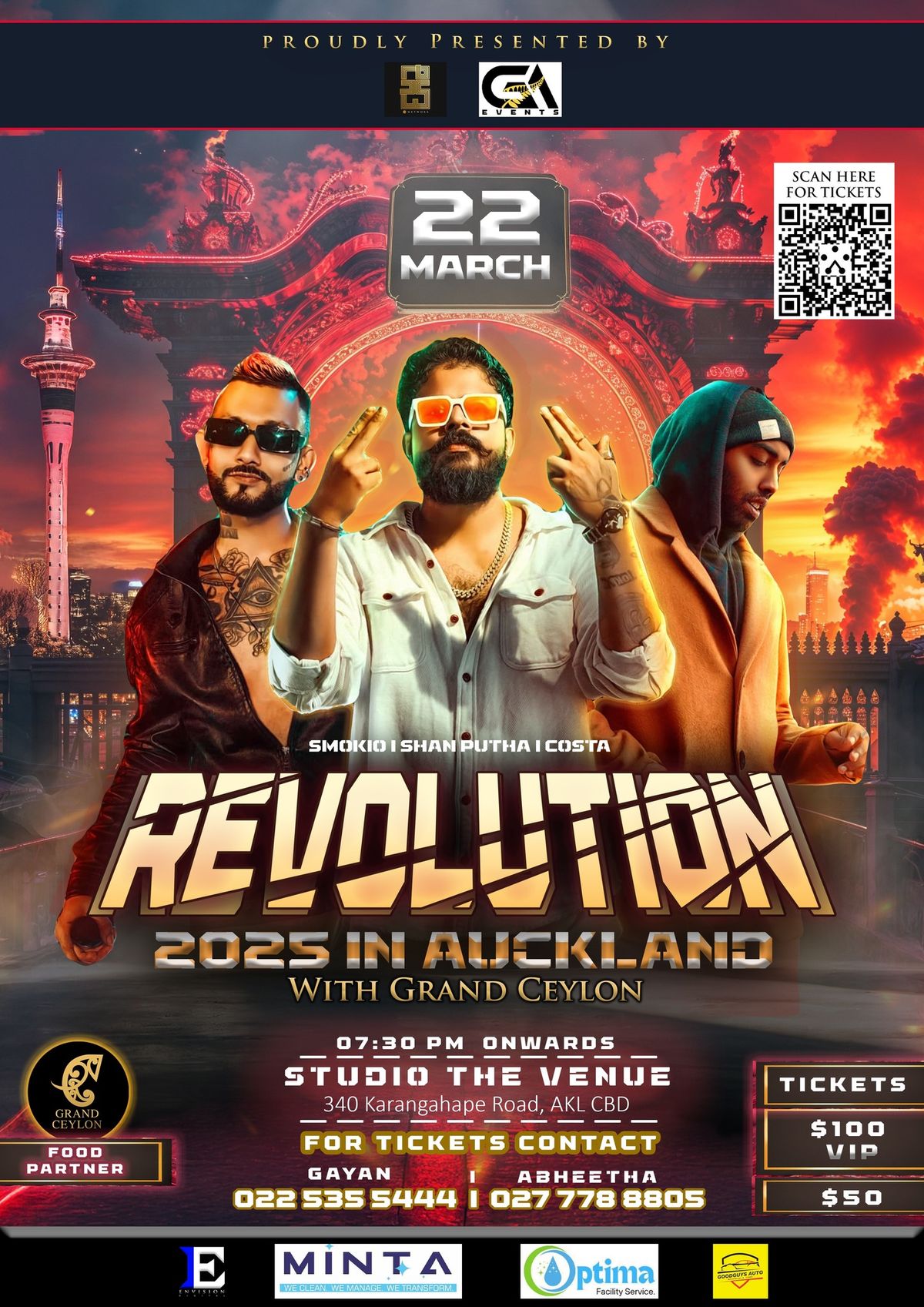 Revolution 2025 In Auckland with GrandCeylon 