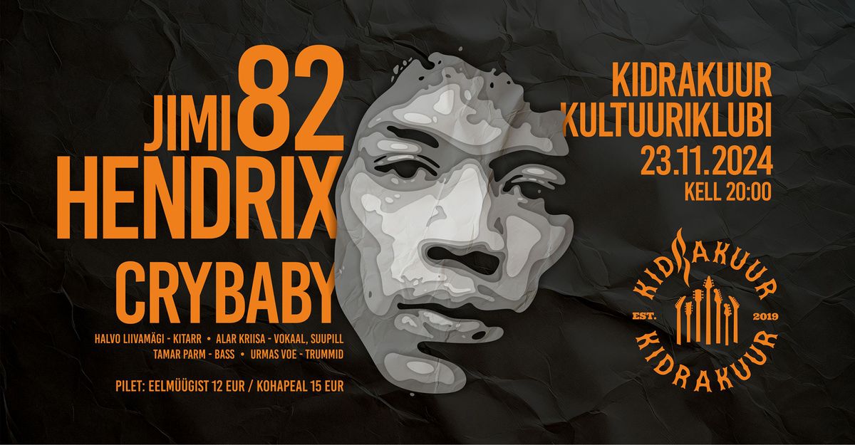 Jimi Hendrix 82 Tallinn