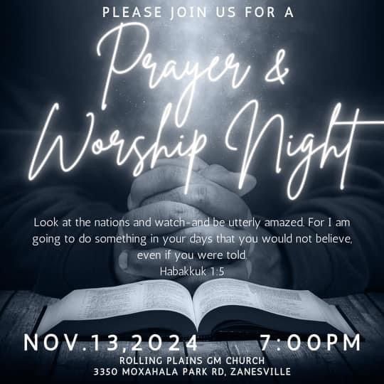 Community Prayer & Worship Night