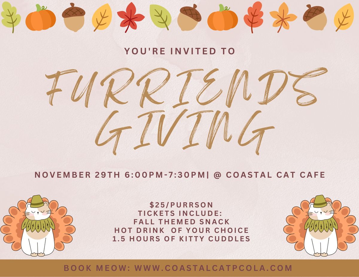 Furriendsgiving Event!