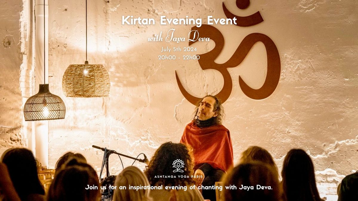 Kirtan evening with Jaya Deva