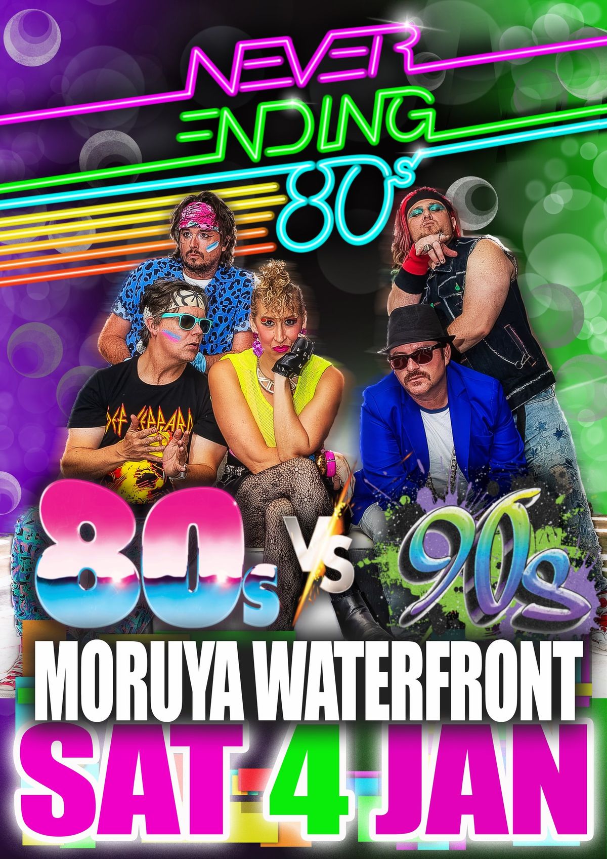 Never Ending 80s v 90s SUMMER PARTY - Moruya Waterfront Hotel 