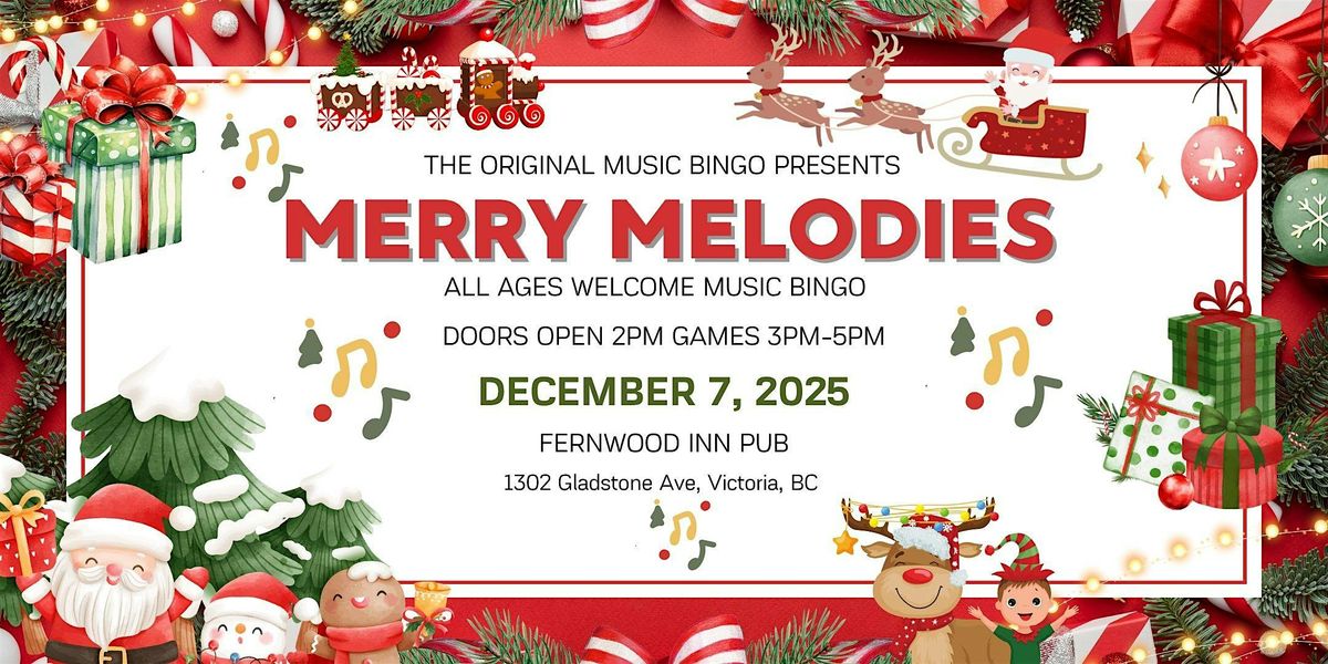 Merry Melodies Music Bingo