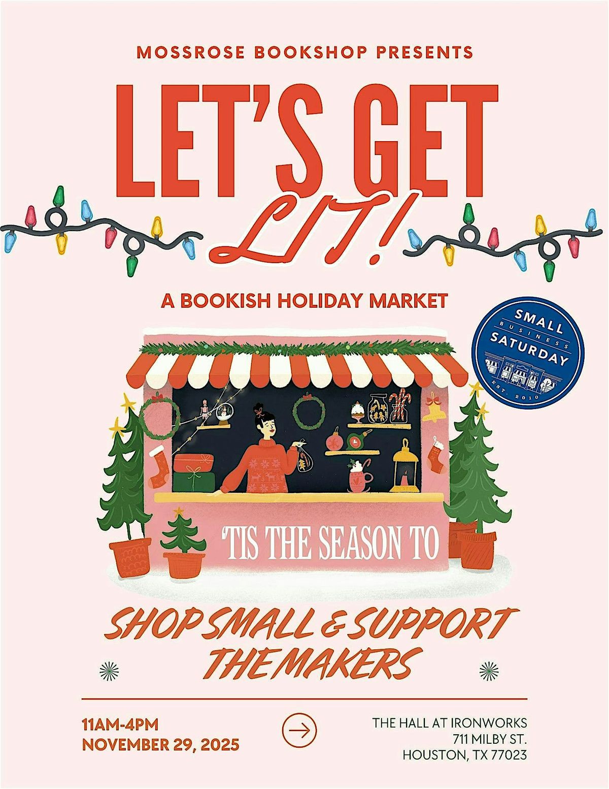 Let's Get Lit - A Bookish Holiday Market