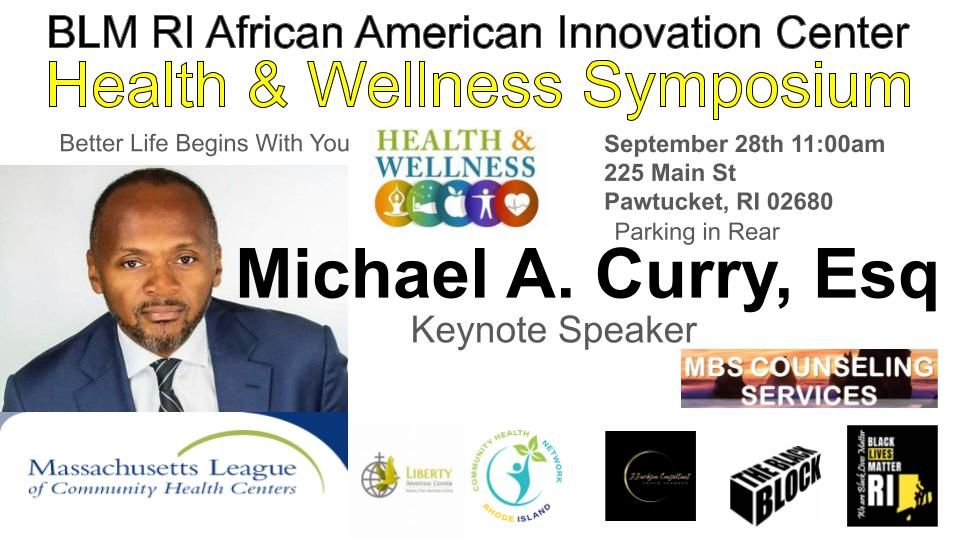 BLM RI Health and Wellness Symposium