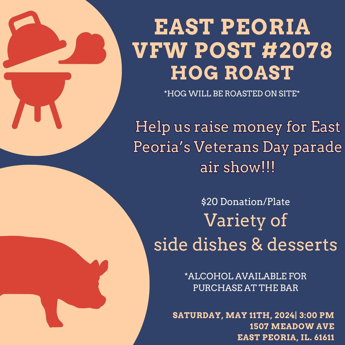 East Peoria VFW Hog Roast