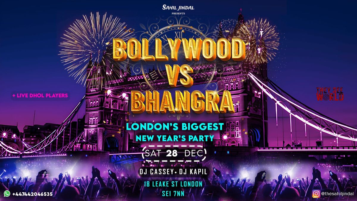 BOLLYWOOD VS BHANGRA ( NEW YEARS PARTY)