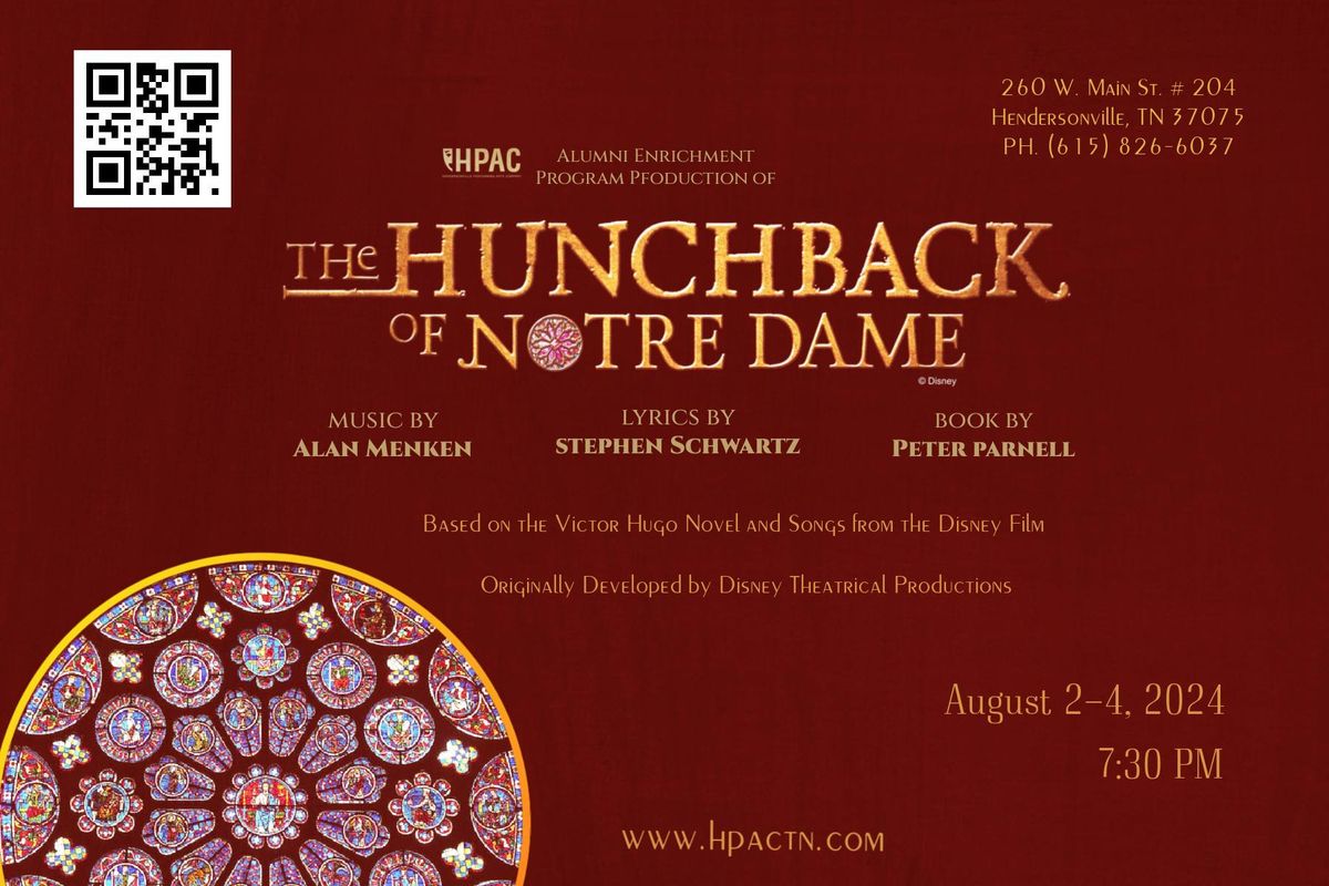 The Hunchback of Notre Dame - Alumni Enrichment Program