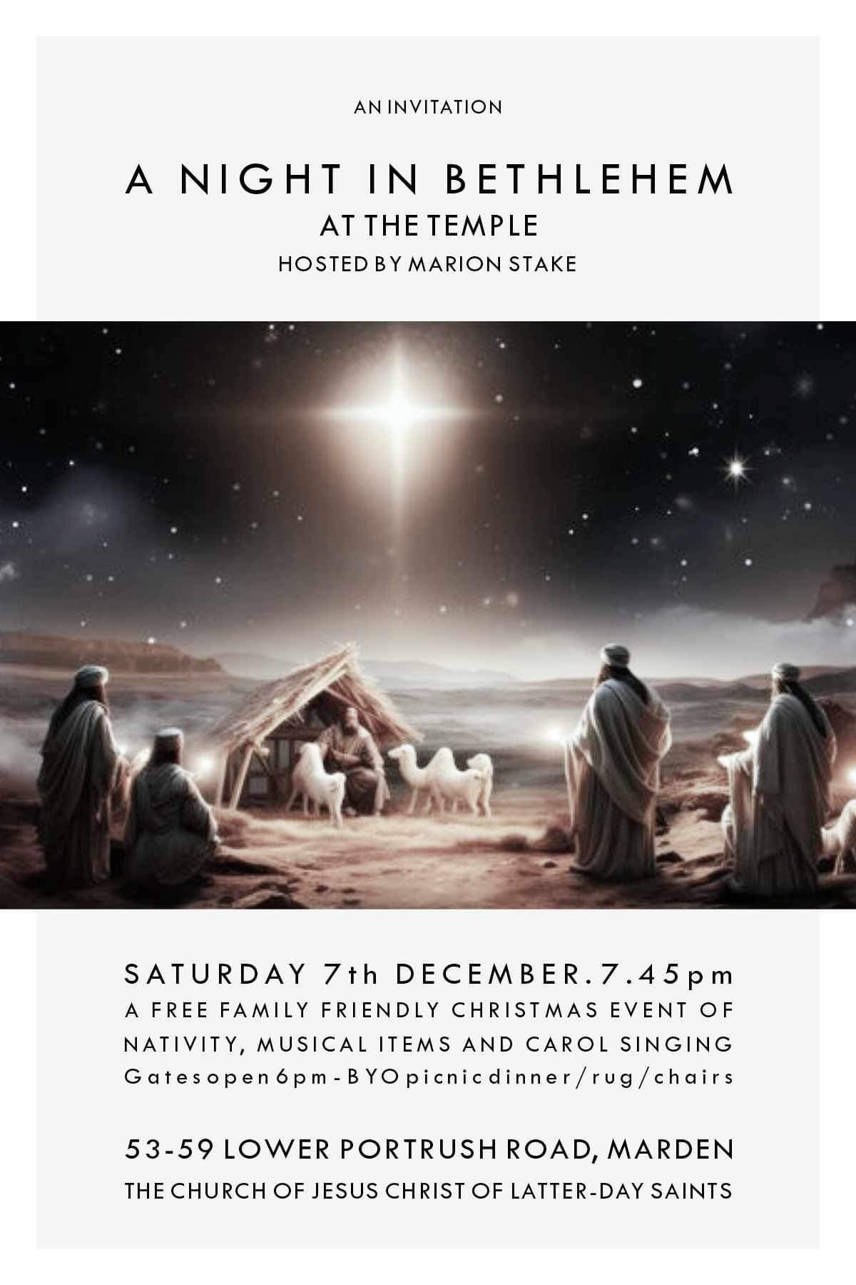 A Night in Bethlehem - Christmas Carols