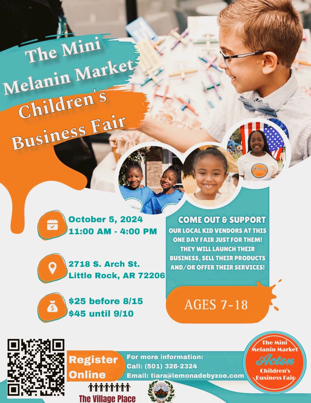 The Mini Melanin Market Children\u2019s Business Fair 