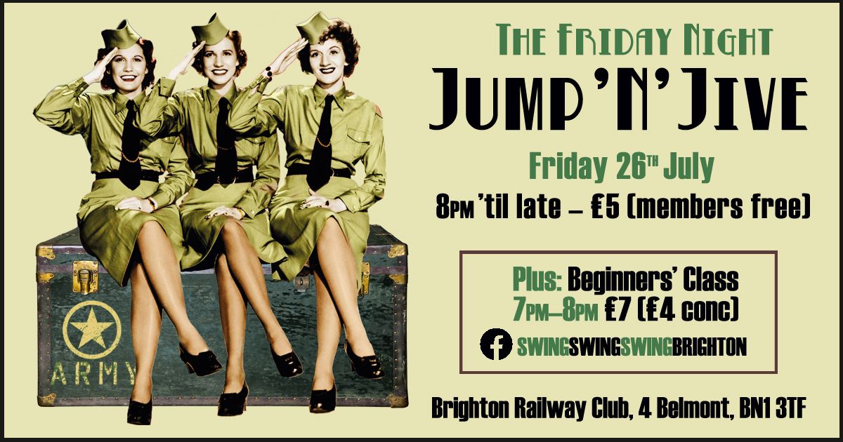 Friday Night Jump n Jive - 26 July