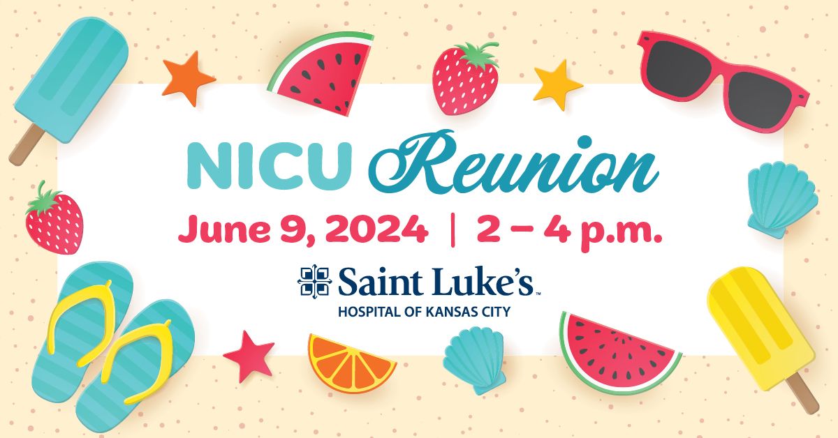 Saint Luke\u2019s Annual NICU Reunion